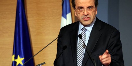 Α. Σαμαράς: «Εκλογές ή δημοψήφισμα συνιστούν νομιμοποίηση της δραχμής».