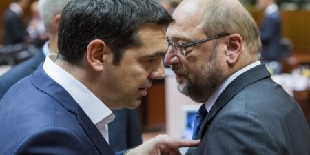 Τσίπρας σε Σούλτς: «Ζητώ την άμεση και πλήρη εμπλοκή του Ευρωπαϊκού Κοινοβουλίου»