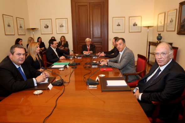 H ανακοίνωση της Προεδρίας για το Συμβούλιο των Αρχηγών