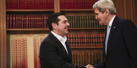 Ο Πρωθυπουργός Αλέξης Τσίπρας συναντήθηκε με τον Υπουργό Οικονομικών των ΗΠΑ Τζακ Λιού