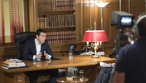 Συνέντευξη του Πρωθυπουργού Α. Τσίπρα στον γαλλικό τηλεοπτικό σταθμό Canal+