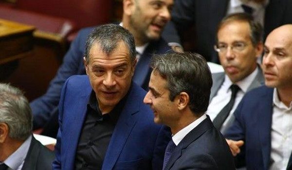 Συναντήσεις Μητσοτάκη με τον Θεοδωράκη και την Γεννηματά