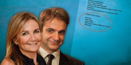Σχετικά με τις νέες αποκαλύψεις για το πόθεν έσχες του Κ. Μητσοτάκη