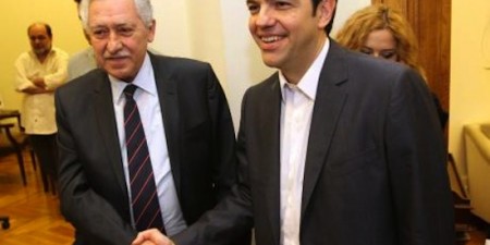 Τσίπρας – Κουβέλης: Ανάγκη συνεννόησης των προοδευτικών δυνάμεων σε Ελλάδα και Ευρώπη