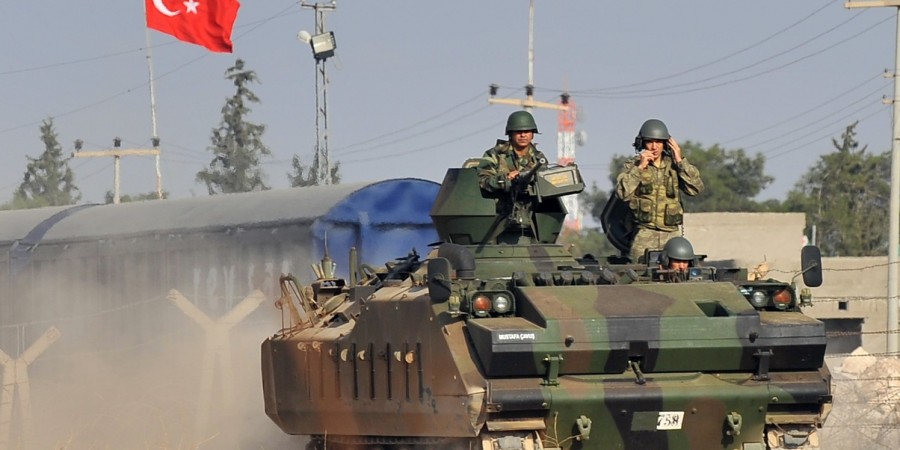 Στρατιωτικές επιχειρήσεις της Τουρκίας στη Συρία, υπό την σκέπη των ΗΠΑ