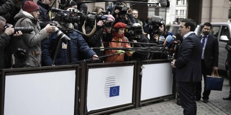 Δηλώσεις του Αλέξη Τσίπρα κατά την άφιξή του στη Σύνοδο Κορυφής