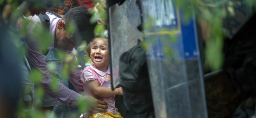 Επεισόδια και χημικά στην Ειδομένη