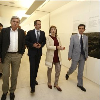 Επίσκεψη του Πρόεδρου της ΝΔ Κυριάκου Μητσοτάκη στο Εθνικό Μουσείο Σύγχρονης Τέχνης