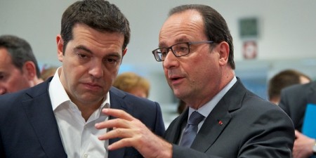 Επικοινωνία Τσίπρα – Ολάντ για Eurogroup