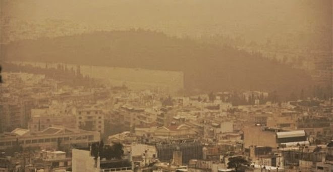 Αφρικανική σκόνη και νέο κύμα κακοκαιρίας