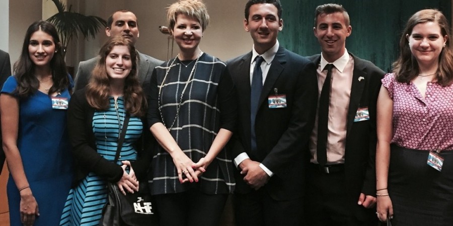 Συνάντηση Γεροβασίλη με Ελληνο-Αμερικάνους φοιτητές