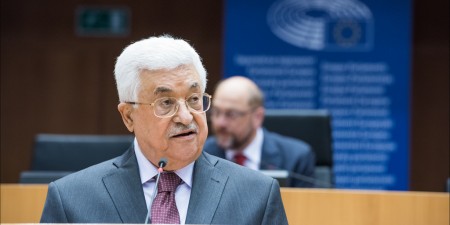 Ο Παλαιστίνιος Πρόεδρος παρουσιάζει την υπόθεση του κράτους του στο ΕΚ