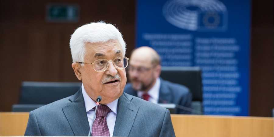 Ο Παλαιστίνιος Πρόεδρος παρουσιάζει την υπόθεση του κράτους του στο ΕΚ