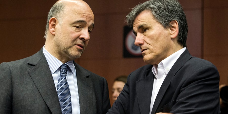 Κοινή συνέντευξη Τύπου Τσακαλώτου – Moscovici