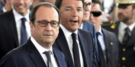 Ολάντ και Ρέντσι στην Αθήνα για τη «Σύνοδο της Νότιας Ευρώπης»