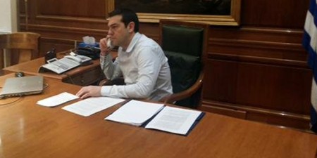 Τηλεφωνική επικοινωνία του Αλέξη Τσίπρα, με τον Τούρκο Πρωθυπουργό Μπιναλί Γιλντιρίμ