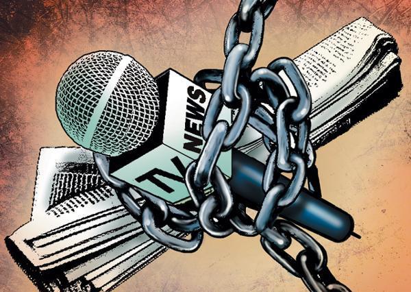 Η ελευθερία του τύπου είναι σε ύφεση