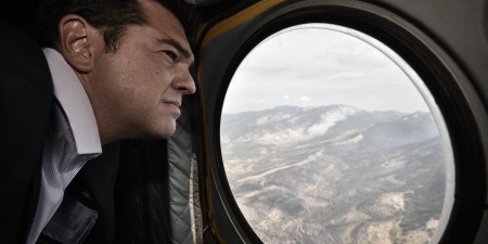 Άμεσα μέτρα για τους πληγέντες ανακοίνωσε στη Θάσο ο Πρωθυπουργός