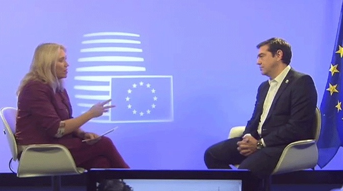 Τσίπρας στο France 24: «Πρέπει η Ευρώπη να πραγματοποιήσει όλα όσα συμφωνήθηκαν και να δώσει μια προοπτική απογείωσης στην ελληνική οικονομία»