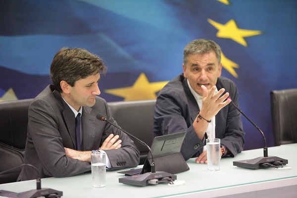 Τσακαλώτος και Χουλιαράκης στην ετήσια Σύνοδο ΔΝΤ- Παγκόσμιας Τράπεζας στην Ουάσιγκτον