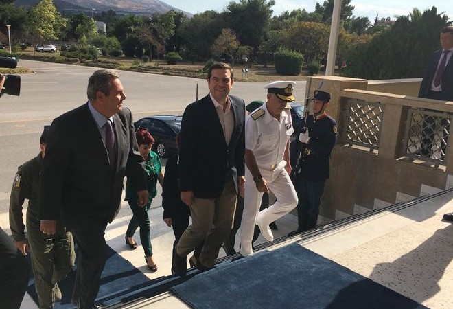 Χαιρετισμός του Πρωθυπουργού προς τα στελέχη των Ενόπλων Δυνάμεων