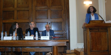 Η ευρωβουλευτής Σοφία Σακοράφα, στην ομιλία της στην  Επιτροπή Αλήθειας