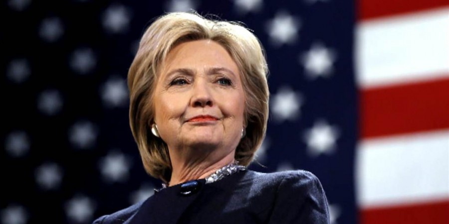 Με ποσοστό 47% έναντι 43% προηγείται η Κλίντoν του Τραμπ