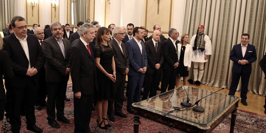 Η νέα σύνθεση της Κυβέρνησης