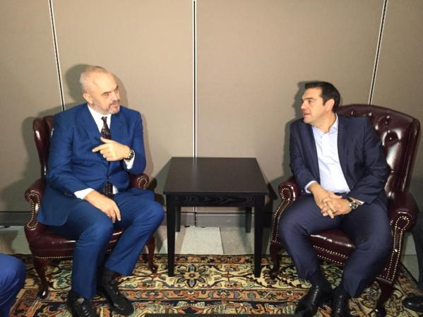 Τηλεφωνική επικοινωνία Πρωθυπουργού με τον Αλβανό Πρωθυπουργό