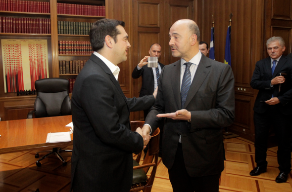 Ο Τσίπρας, ο Μοσκοβισί, η αξιολόγηση και το χρέος