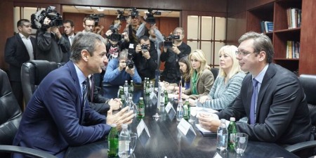 Μητσοτάκης: «Η Ελλάδα και η Σερβία αποτελούν παράγοντες σταθερότητας σε μια περιοχή που αντιμετωπίζει αυξανόμενη αβεβαιότητα»