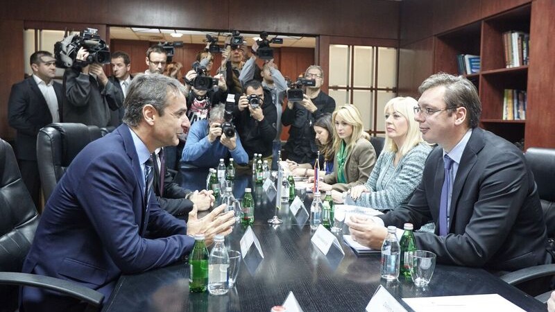 Μητσοτάκης: «Η Ελλάδα και η Σερβία αποτελούν παράγοντες σταθερότητας σε μια περιοχή που αντιμετωπίζει αυξανόμενη αβεβαιότητα»