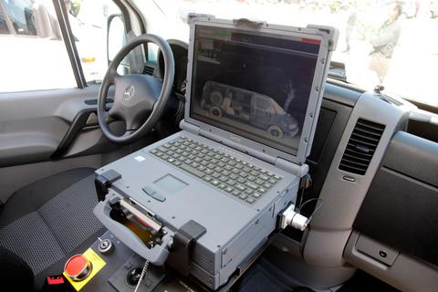 Αυτοκινούμενο σύστημα ελέγχου ακτινών Χ