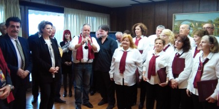 Κάλαντα της Πανηπειρωτικής Συνομοσπονδίας Ελλάδος στην Υπουργό Διοικητικής Ανασυγκρότησης, Όλγα Γεροβασίλη