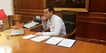 Τηλεφωνική επικοινωνία του Πρωθυπουργού με τον Πρόεδρο της Αιγύπτου