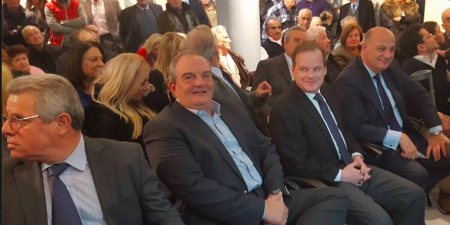 Tα εγκαίνια της Τοπικής της ΝΔ στη Ραφήνα παρουσία του Κώστα Καραμανλή