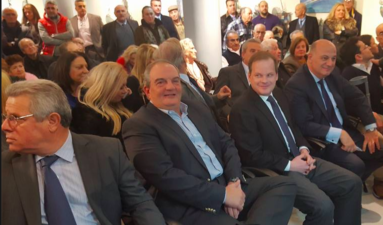 Tα εγκαίνια της Τοπικής της ΝΔ στη Ραφήνα παρουσία του Κώστα Καραμανλή
