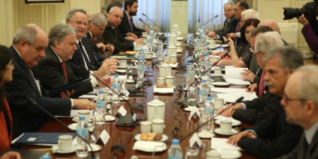 Η λύση του Κυπριακού στηρίζεται με ομοψυχία από την Ελλάδα, δήλωσε ο Ν. Κοτζιάς μετά το ΕΣΕΠ