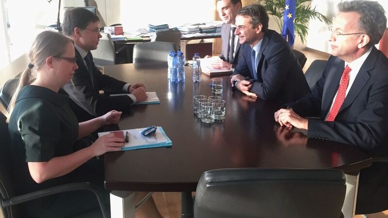 Συναντήσεις του Προέδρου της Νέας Δημοκρατίας Κυριάκου Μητσοτάκη στο περιθώριο της Συνόδου Κορυφής του Ε.Λ.Κ.