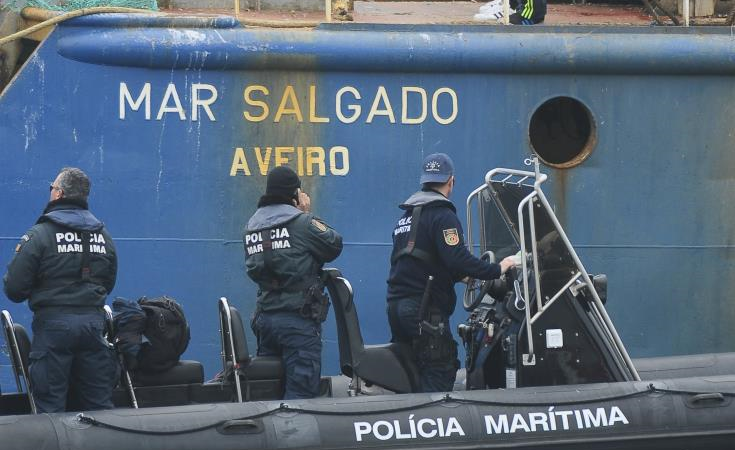 Εξουδετέρωση βόμβας του Β΄Παγκόσμιου Πολέμου στη θάλασσα της Πορτογαλίας