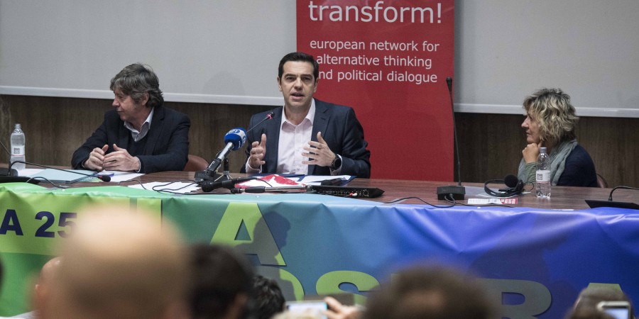 Τσίπρας: «Δε θα παραδώσουμε ποτέ τον λαό μας στους «πρόθυμους συμμάχους» εκείνων των δυνάμεων στην Ευρώπη και αλλού που θέλουν την Ελλάδα να παραμένει στον κορσέ της λιτότητας για πολλά ακόμη χρόνια»