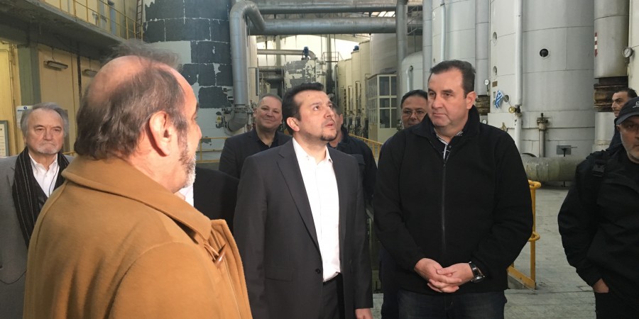 Ν. Παππάς: «Η Ελληνική Βιομηχανία Ζάχαρης επιχειρεί με σταθερά βήματα να βγει από το τέλμα στο οποίο την είχαν καταδικάσει»