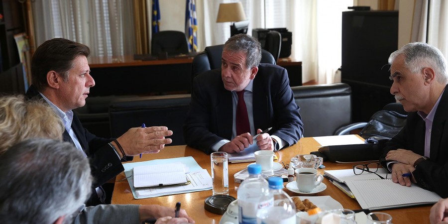 Συνάντηση Μουζάλα και Μπαλάφα με τον τομεάρχη Μεταναστευτικής Πολιτικής της ΝΔ κ. Μιλτιάδη Βαρβιτσιώτη