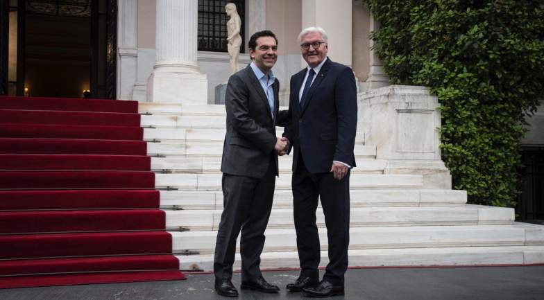 Συνάντηση του Πρωθυπουργού με τον Πρόεδρο της Ομοσπονδιακής Δημοκρατίας της Γερμανίας