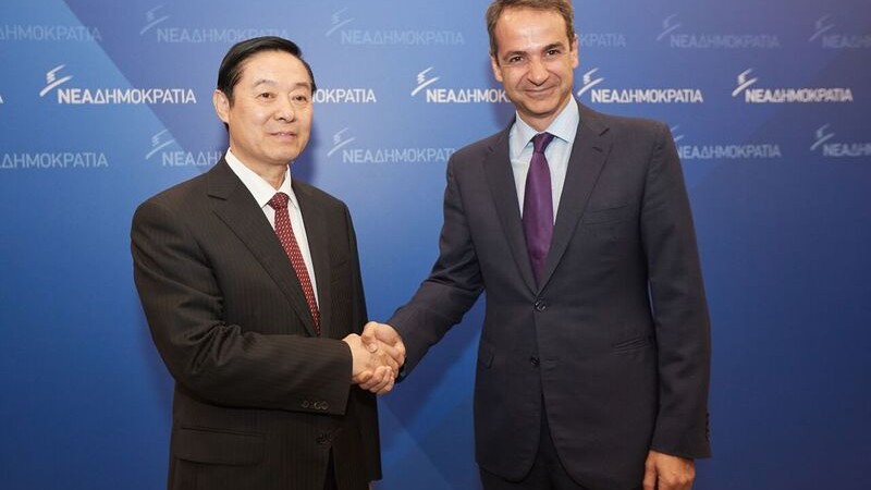 Κυριάκος Μητσοτάκης: «Στηρίζουμε την ενίσχυση της στρατηγικής σχέσης Ελλάδας – Κίνας»