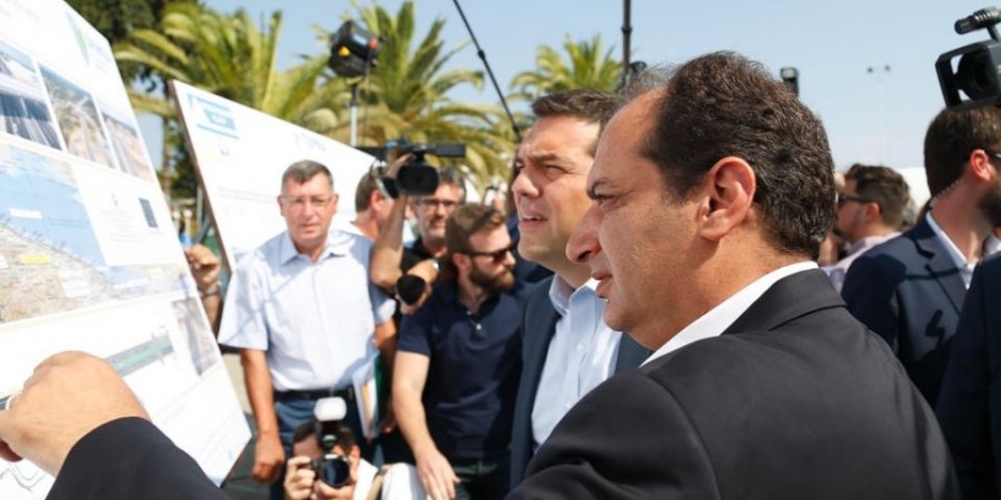 Ο Χρ. Σπίρτζης παρέδωσε σήμερα στην κυκλοφορία το οδικό τμήμα της Ιόνιας Οδού