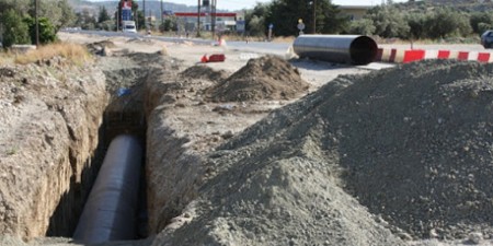 Προχωρά αντιπλημμυρικό έργο στο Μαρούσι με την κατασκευή δικτύου αποχέτευσης ομβρίων υδάτων στην περιοχή του Αγίου Θωμά