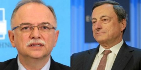 Διάλογος του Μάριο Ντράγκι με τον Δημ. Παπαδημούλη και άλλους Ευρωβουλευτές
