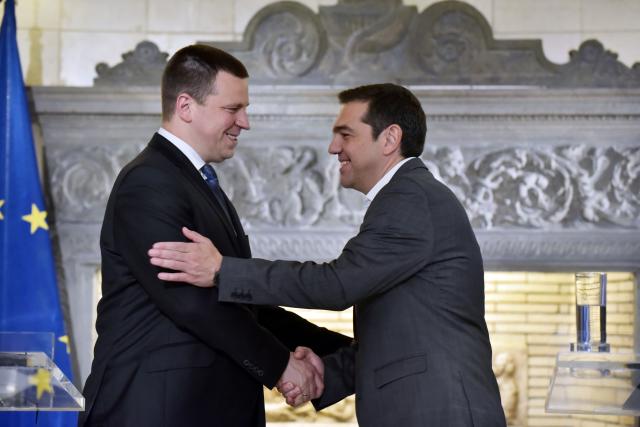 Κοινές δηλώσεις του Πρωθυπουργού και του Εσθονού ομολόγου του