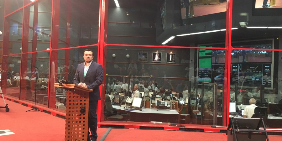 Εκτοξεύθηκε με επιτυχία ο δορυφόρος Hellas Sat 3 στην Ελληνική τροχιακή θέση, παρουσία του Υπουργού ΨΗΠΤΕ, Νίκου Παππά